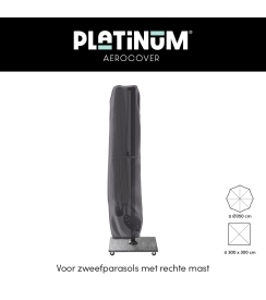 Platinum Aerocover Parasol H250x55/60