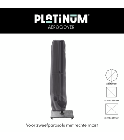 Platinum Aerocover Parasol H292x60/65