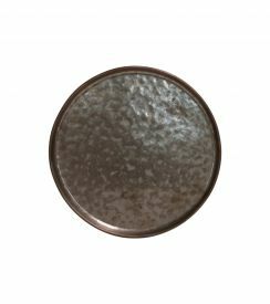 Costa Nova Lagoa Broodbord metal black 16cm