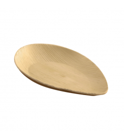 Sier Palm bord ovaal 200x127mm | 20 stuks
