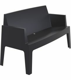 Siesta Zitbank Box Sofa zwart
