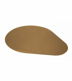Point-Virgule Moments Placemat kunstleer bruin 45x36cm