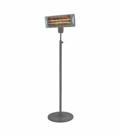 Terrasverwarmer infrarood met standaard 1000/2000W