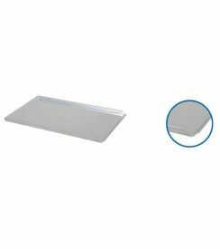 Bakplaat alu GN 1/1 - 1 schuine boord