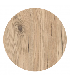 XSeat Tafelblad Compact Wing Rustic Oak Ø60cm
