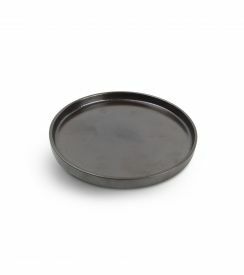 Chic Verso Plat bord stapelbaar black 20xH2cm 