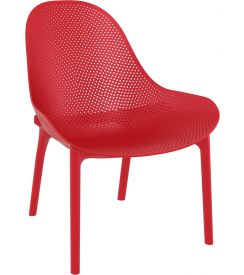 Siesta Stoel Sky Lounge outdoor rood
