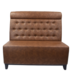 XSeat Zitbank Levi bruin 67x118x120cm