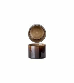 C&T Quintana Amber Kom Ø8xH6cm