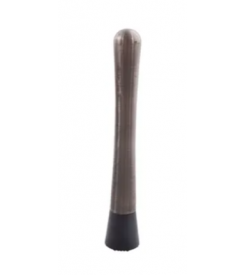 Point-Virgule Cocktailstamper RVS metallic zwart 20,5cm