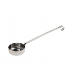 GI Metal Tomatensauslepel met platte bodem voor pizza 170g