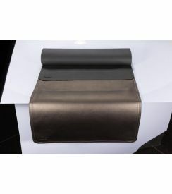 Tafelloper dubbel 45x120 metallic gunmetal/antracite