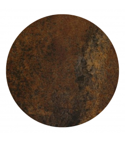 XSeat Tafelblad Compact Wing Rusty Steel Ø60cm