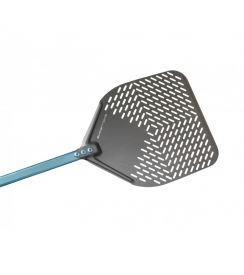 GI Metal Pizzaschep alu rechthoek geperforeerd 33x33cm L150cm