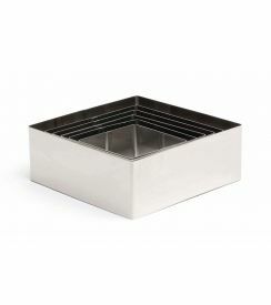 Comas Dresseerring vierkant 7x7cm