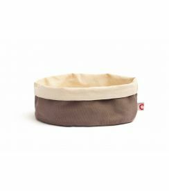 Comas Broodmand ovaal grijs 20x15cm