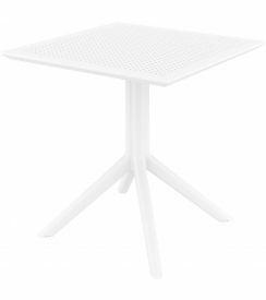 Siesta Tafel Sky Outdoor wit 70x70cm
