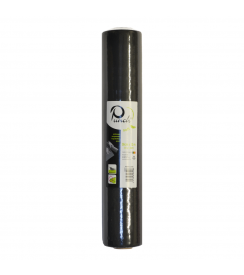 Tafelloper Soft Airlaid voorgesneden zwart 38cmx12m