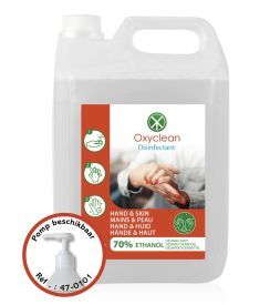 Desinfectie Handontsmeting Oxyclean 70% 5L