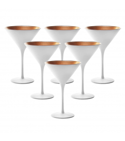 Stölzle Elements Cocktailglas wit/brons 240ml | 6 stuks