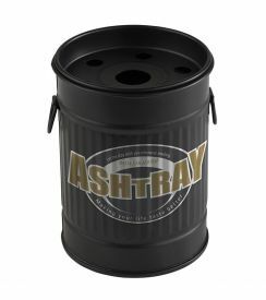 APS Windasbak Smokey zwart Ø8,5xH11,5cm 