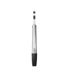Lurch Tang Tango RVS/silicone zwart 20cm