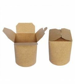 Belix Takeaway Noodle Box 450ml 8x7,8x9,6cm | 25 stuks