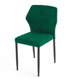 Stapelstoel Louis velours groen