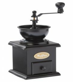 C&T Koffiemolen Retro zwart