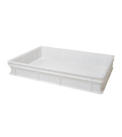 Pizzadeegbak wit 60x40x10cm