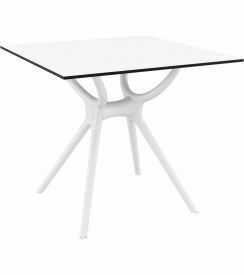 Siesta Tafel Air outdoor wit 80x80cm