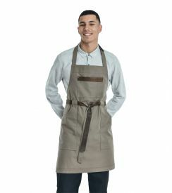 Cheffix Halsschort Hunter taupe 70x90cm