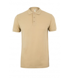 Mukua Polo Unisex piqué sand - maat L