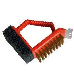 Barbecook Borstel 3-in-1 rood
