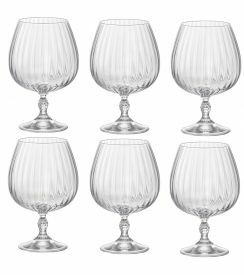 Bormioli Rocco Cognacglas America 650ml  | 6 stuks