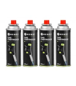 Hendi Gasbussen butaan | 4 stuks