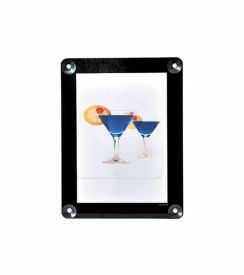 Securit Raamdisplay Posterhouder zwart A4 