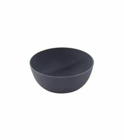 Point-Virgule Kom PLA donkergrijs Ø23x9cm