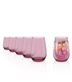 Stölzle Tumbler Elements lila 465ml | 6 stuks