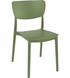 Stoel Outdoor Monna olijfgroen