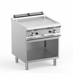 MBM Domina Pro Frytop gas staal vlak FTBG77AL