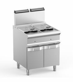 MBM Domina Pro Friteuse gas 2x14L | 2x12,5kW 