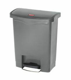 Rubbermaid Vuilnisbak Slim Jim grijs 30L
