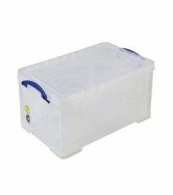 Opbergbox transparant incl. deksel 48L 600x400x310mm 