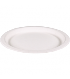 Depa Biodore Bord wit karton Ø220mm | 100 stuks