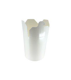 Pastabeker wit 500ml | 50 stuks