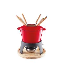 Lacor fonduestel Rosso