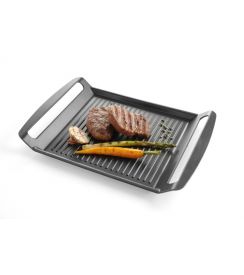Hendi Grillplaat voor inductie 390x260xH35mm