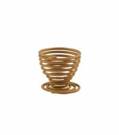 Point-Virgule Wire Eierdopje goud 5x5x5cm