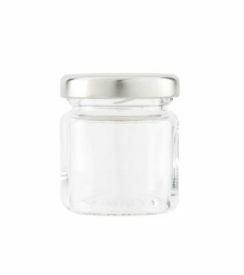 C&T Mini Confituurbokaal met deksel 50ml | 8 stuks